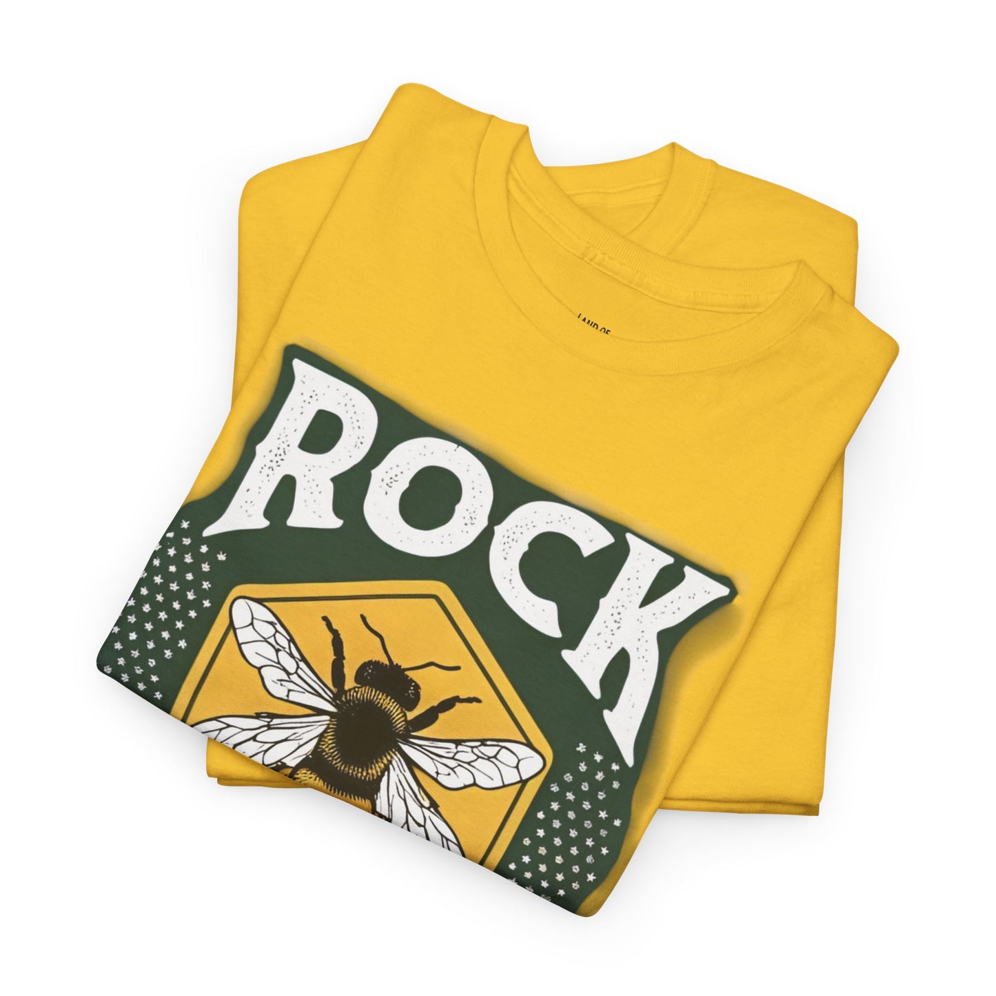 Rock the Hive Vintage Unisex Heavy Cotton Tee - Graphic T-Shirt
