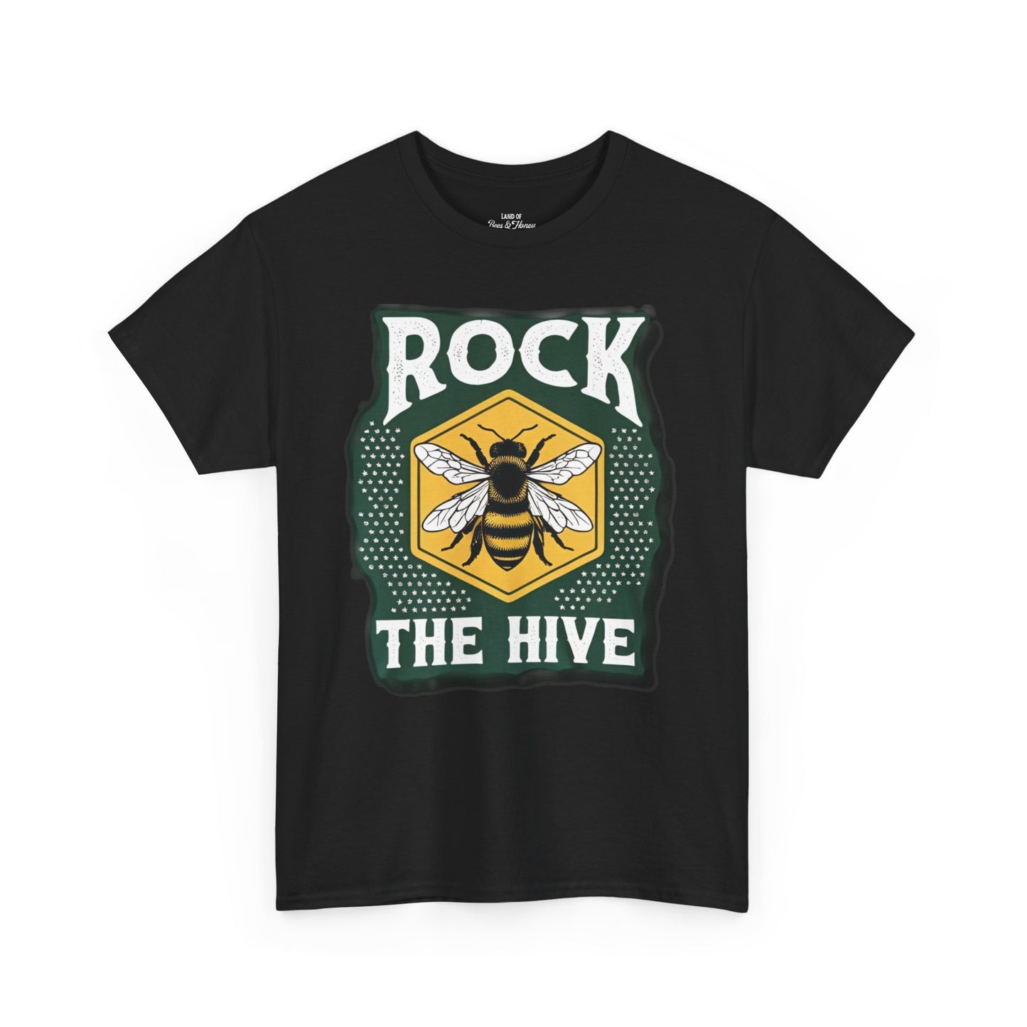 Rock the Hive Vintage Unisex Heavy Cotton Tee - Graphic T-Shirt