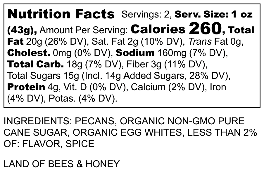 Original Candied Pecans