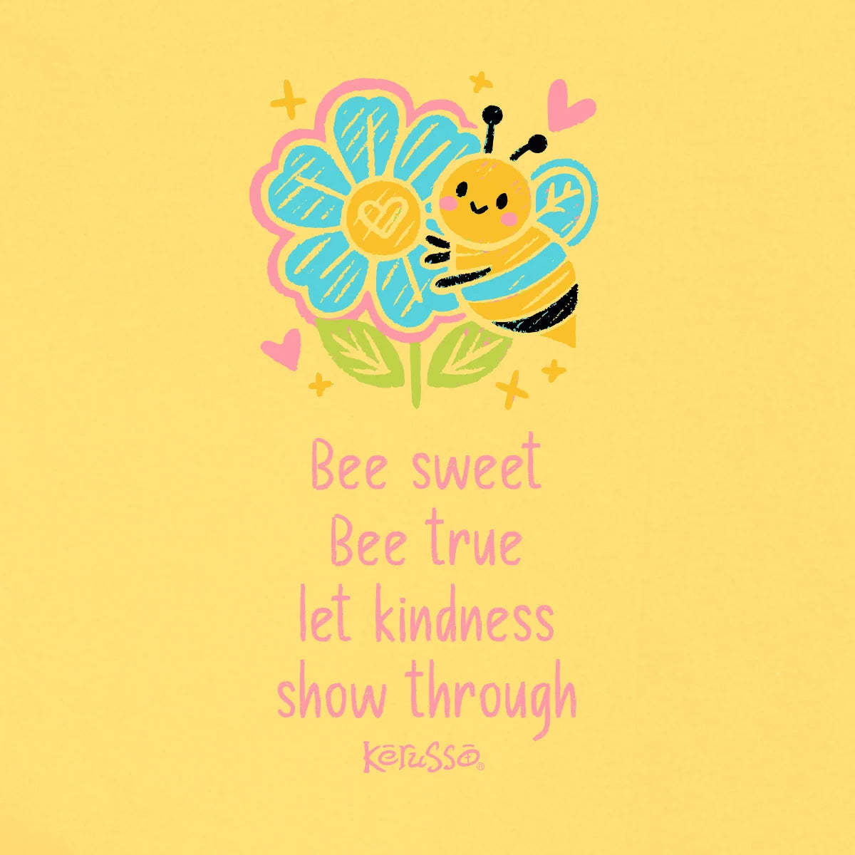 Bee Sweet & True Kids T-Shirt
