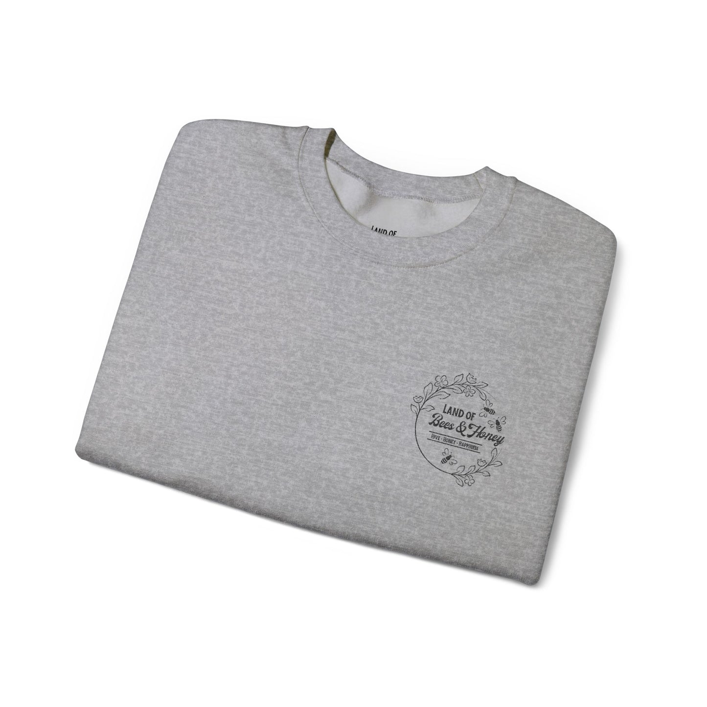 Land of Bees & Honey Logo Crewneck Sweatshirt