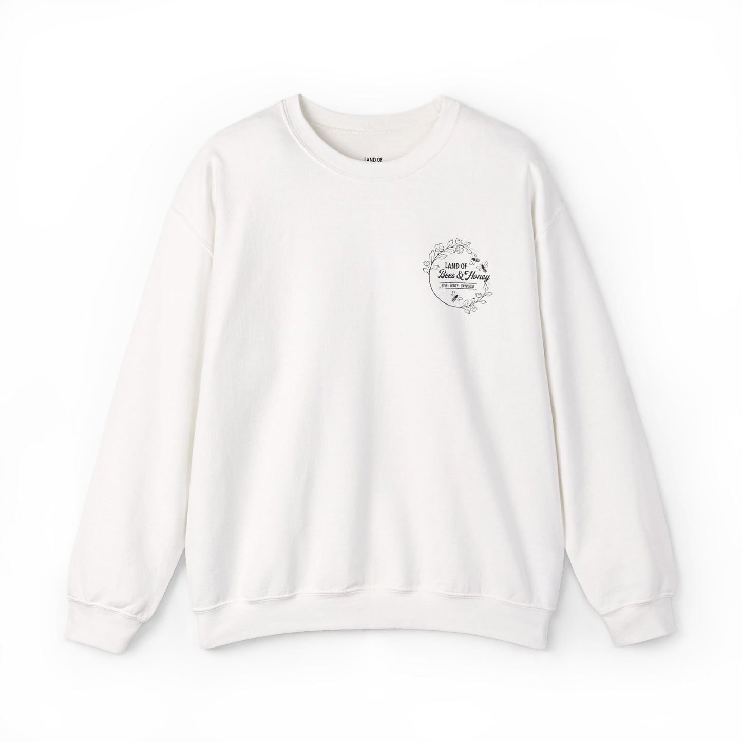 Land of Bees & Honey Logo Crewneck Sweatshirt