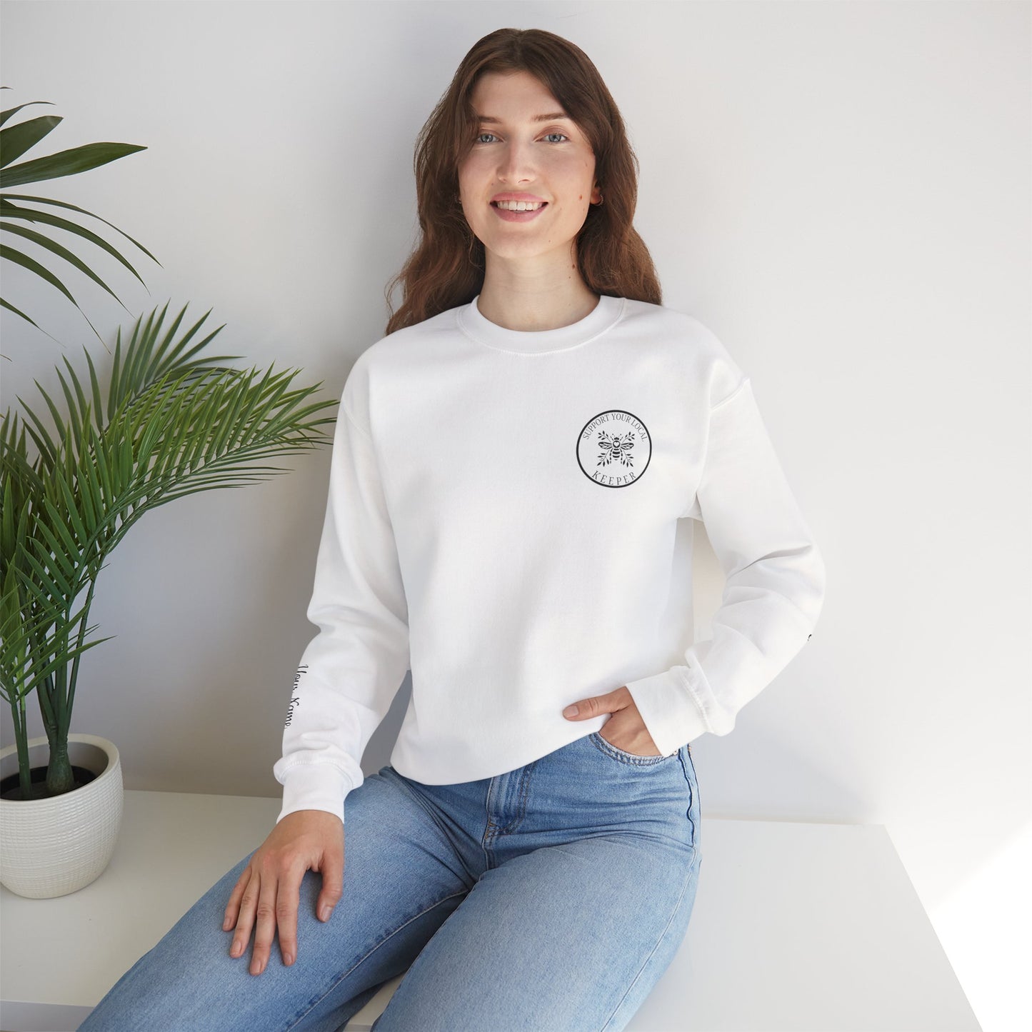 Land of Bees & Honey Crewneck Sweatshirt
