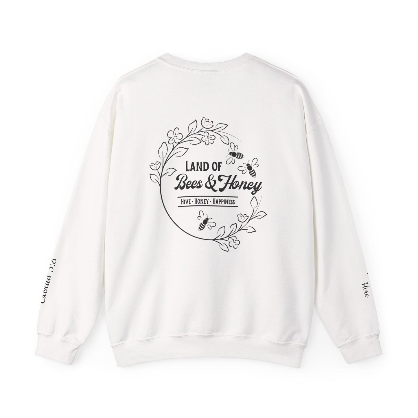Land of Bees & Honey Crewneck Sweatshirt