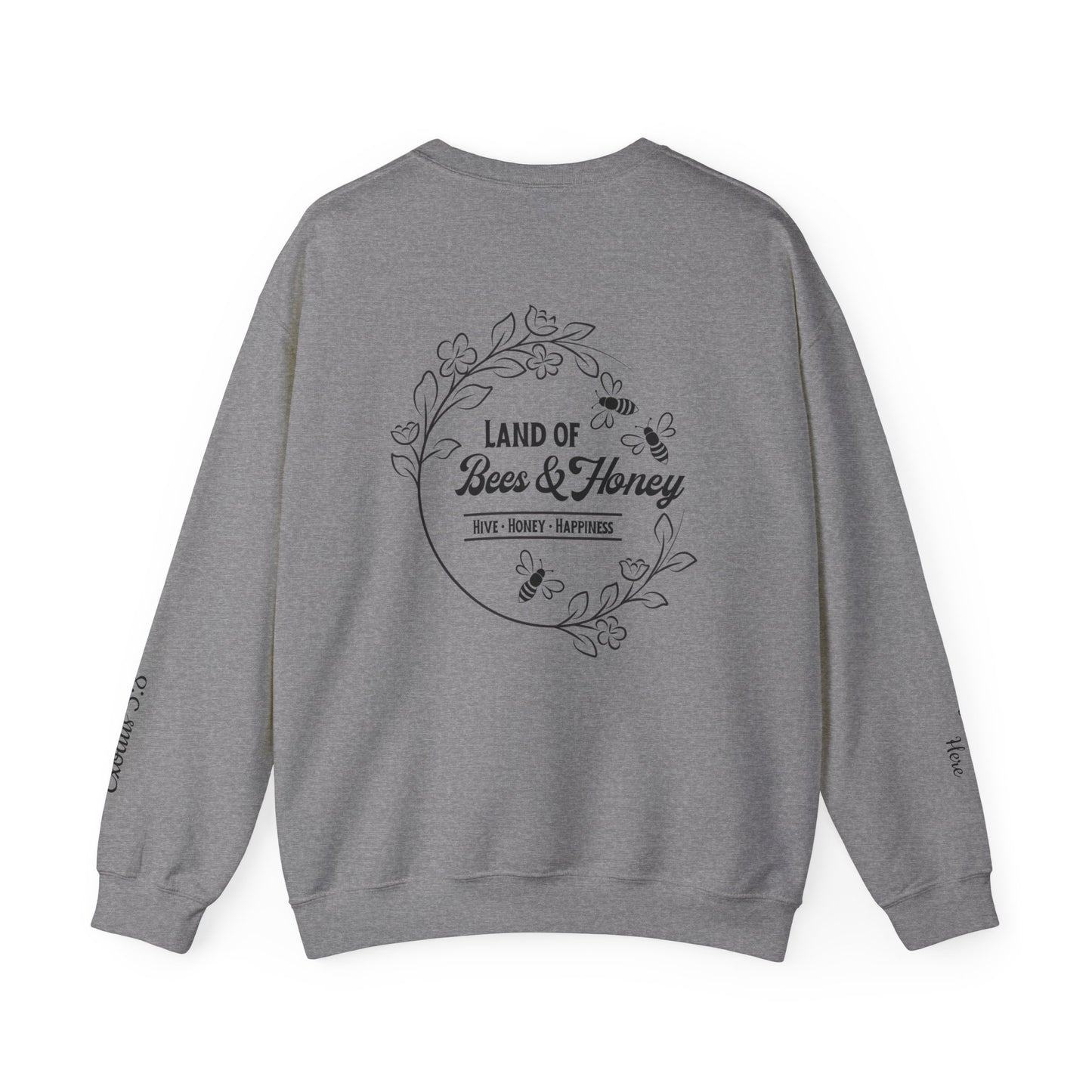 Land of Bees & Honey Crewneck Sweatshirt
