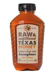 Raw Texas Honey (Desert Creek Honey)